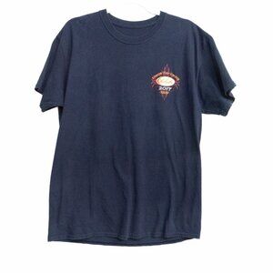 Labor Day Cruise Men Navy Blue TShirt Graphic Labor Day OCCA 2017 Short Sleeve L